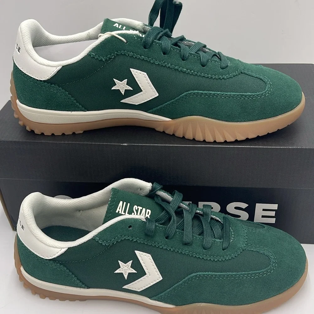 Converse WMNS RUN STAR TRAINER OX GREEN ENVY/EGRET/WHITE A13359C Sneakers - Picture 2 of 16